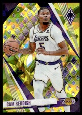 2023-24 Panini Phoenix Yellow Ice Cam Reddish 096/175 Los Angeles Lakers #163