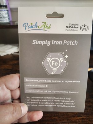 Simply Iron Patch by PatchAid 30-Day Supply