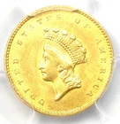 Photo of a 1854-P Gold Dollar from an eBay sale