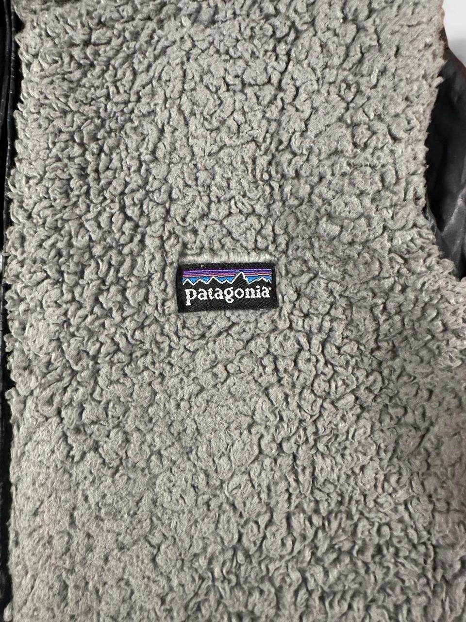 Vintage Patagonia Women’s Reversible Gray Sherpa Fleece Vest Size Small thumbnail 2