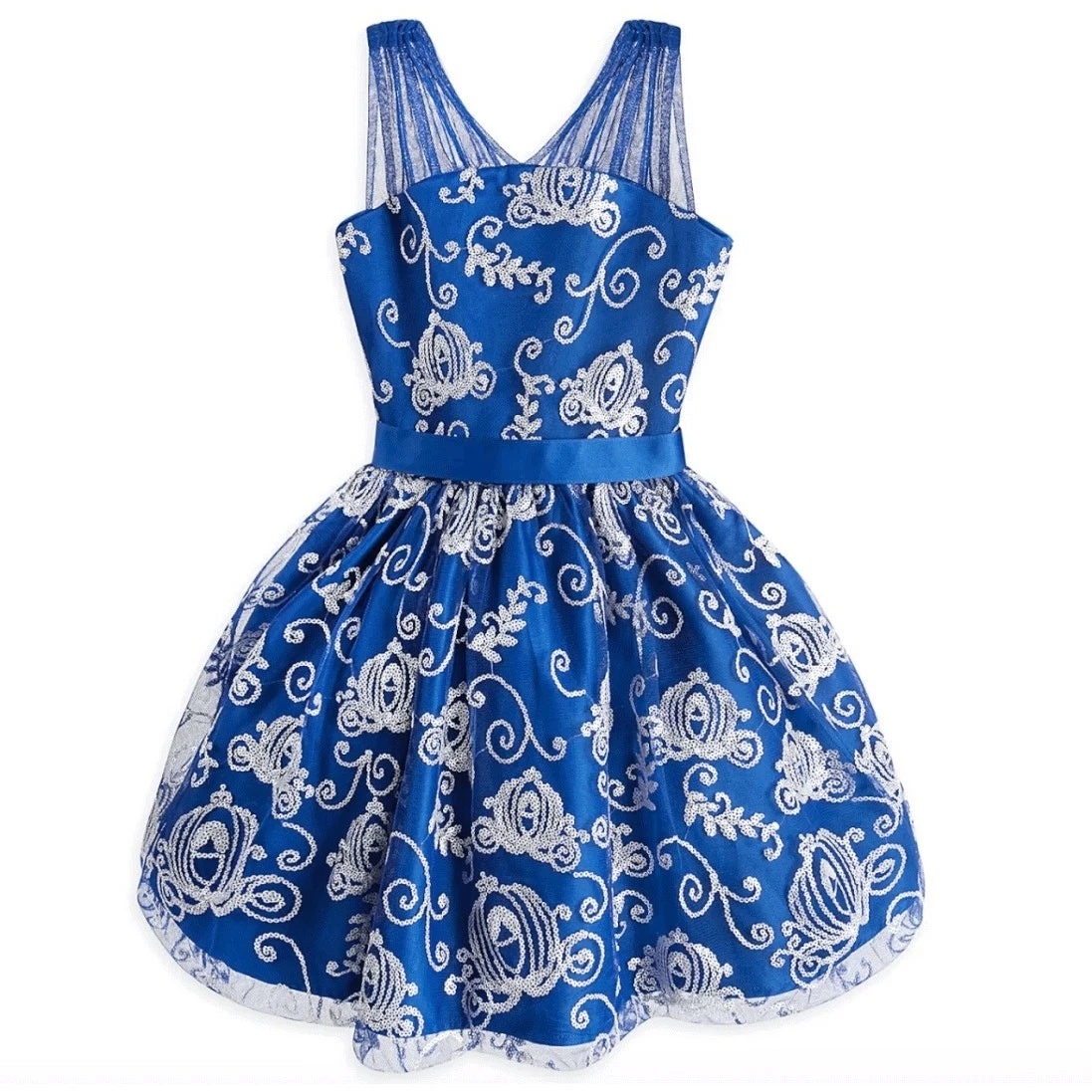 cornflower blue bridesmaid dress uk [Final Sale] Cornflower Blue Chiffon Cold Shoulder Sweetheart Bridesmaid Dress Pocket Cornflower Blue / XL / N14 main image 1