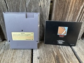 Vintage NES Tecmo Super Bowl Game And Manual TESTED