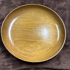 MyrtleWood Bowl 9.5  Grant Pass, Oregon, Myrtle Craft Studios Footed Open Bowl