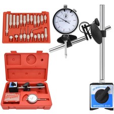 Dial Indicator with Magnetic Base and Point Precision Inspection Set, Dial I...