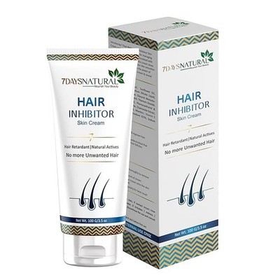 7DAYSNATURAL Facial Hair Removal Cream 100g for Women & Men