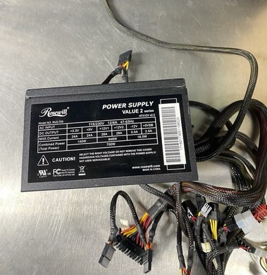  Rosewill RV2-700 700W ATX12V v2.3 EPS 12V Power Supply