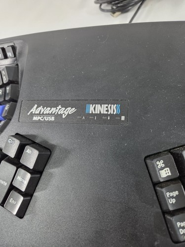 Kinesis Advantage KB500 Ergonomic Keyboard, USB/MPC, Black Working Tested - RARE - Picture 12 of 13