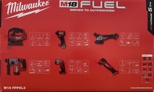 Milwaukee M18 FPP6L3 Power Tool Set New And Boxed.