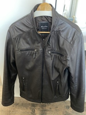 Amaci&Sons Lederjacke CICERO Lederjacke Echtleder Herren Biker Zipper Jacke