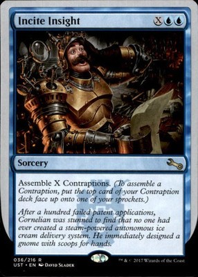 MTG Incite Insight UST # 036 Rare Englisch (6423)