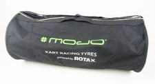 Rotax MOJO Black Kart Tyre Storage Bag with Shoulder Strap