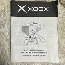 Acceptable Condition Microsoft XBOX Console Instruction Manual - X08-65309