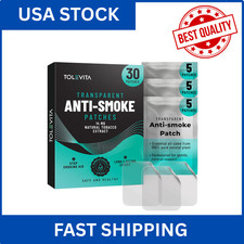 TOLEVITA Anti- Smoke Herbal Patches Transparent 21 mg  Quit Smoking Patches