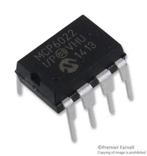 3pc MICROCHIP MCP6022-I/P Operational Amplifier