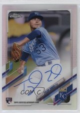 2021 Topps Chrome Rookie Auto Refractor 352/499 Tyler Zuber #RA-TZ Auto 0k5t