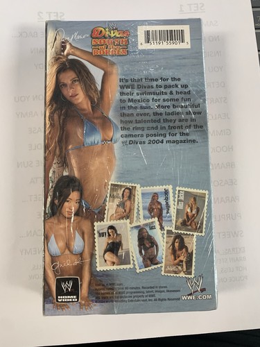 WWE Divas South of the Border VHS 2004 WWF Keibler Trish Sable Lita New Sealed - Imagen 2 de 6