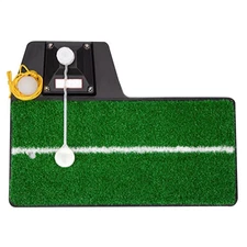 Golf Swing Practice Trainer Adjustable Golf Swing & Hitting Training Simulator