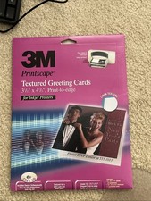 UNOPENED!-3M Printscape Textured Greeting Car...