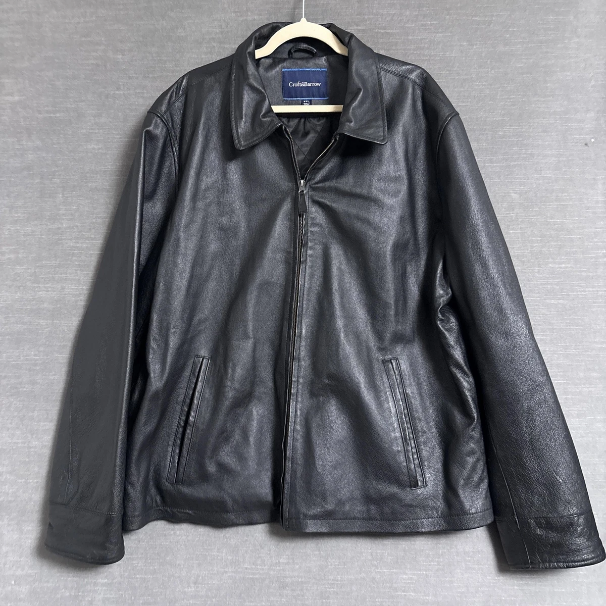 Croft & Barrow Leather Jacket products for sale | eBay
