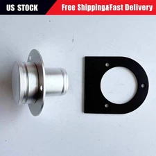172530 Fuel Tank Filler Neck Gas Cap Weld-On Steel Bracket 2" Remote Filler Hose