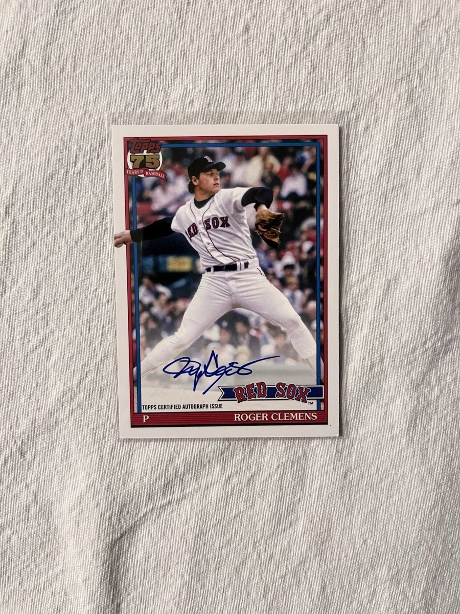 Roger Clemens Baseball 1991 Season Sports Trading Cards