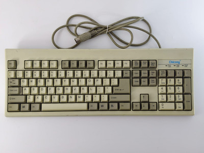 DIN 5 Retro PC keyboard Chicony E8HKB-2961 KB-2961 , Adax Computer