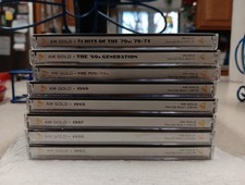 AM Gold CD Collection 8 CD Set, 3 Sealed, 5 New Good Condition