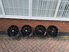 Seat Leon FR Alloy Wheels 17” 5x112 – Gloss Black Set of 4