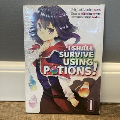 I Shall Survive Using Potions Original Funa Manga Hibiki Kokonoe Volume 1 Sealed