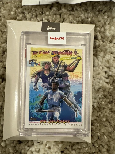Topps Project70 Card 288 - 1995 Bo Jackson by The Shoe Surgeon Project 70 Royals