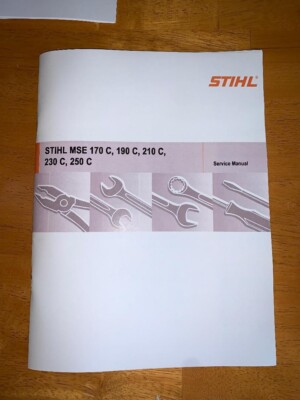 MSE 170 190 210 230 250 C Electric STIHL Chainsaw Service Workshop Repair Manual