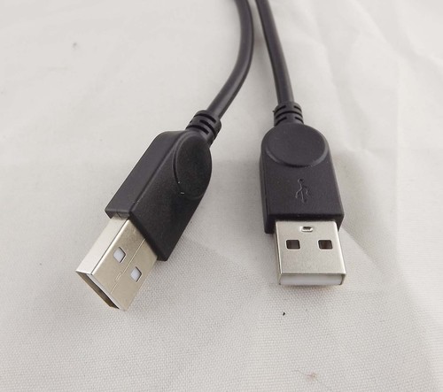 USB 2.0 A 1 Female To 2 A Male Y Splitter Data Charge Power Extension Cord Cable - Picture 5 of 7
