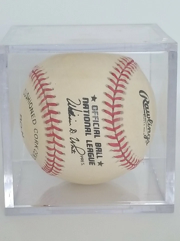 Enos Slaughter HOF 1985 Signed Baseball - Image 4 of 4