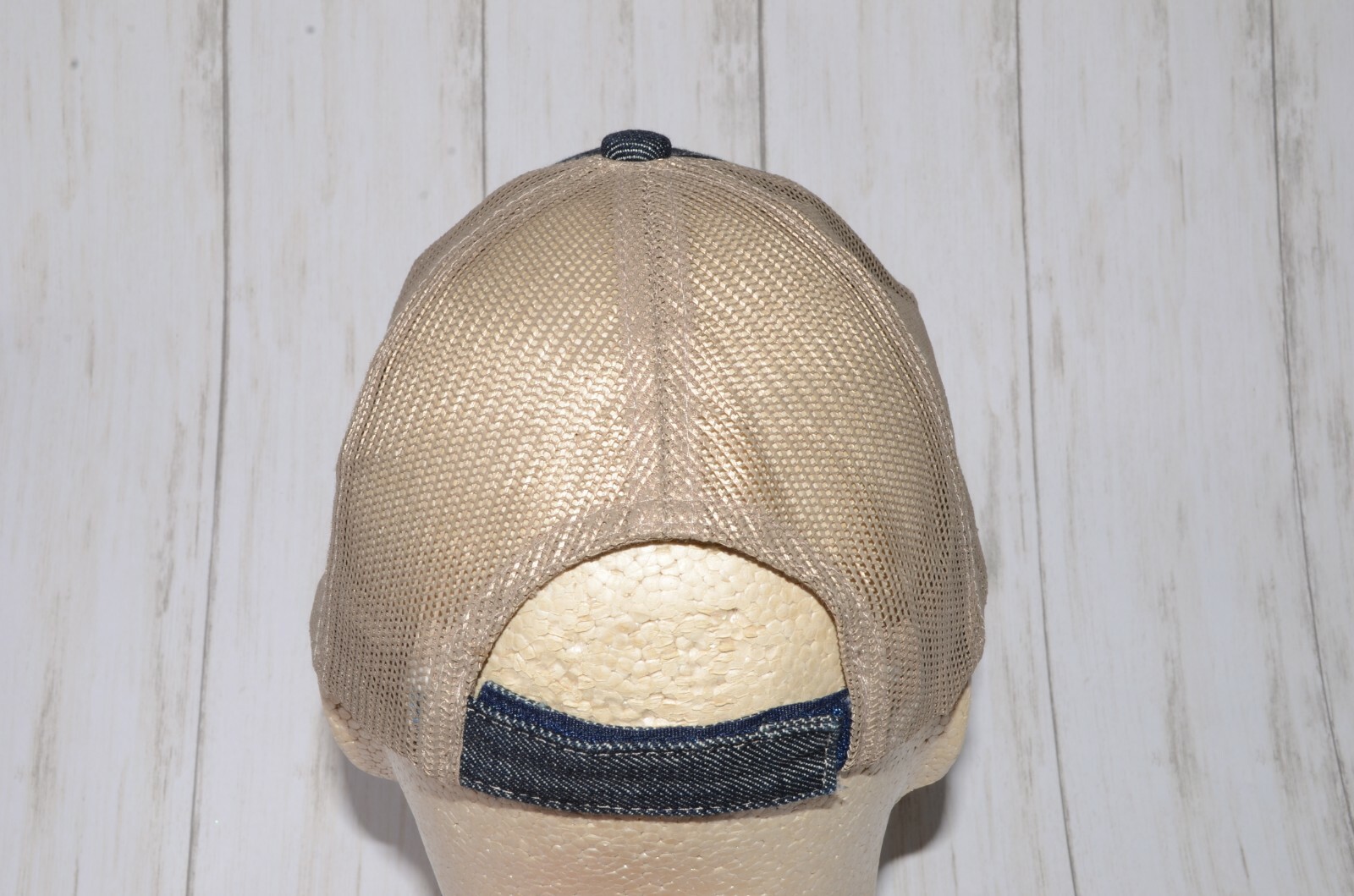 Panera Bread St. Louis Bread Co Uniform Denim Mesh Ha… Gem