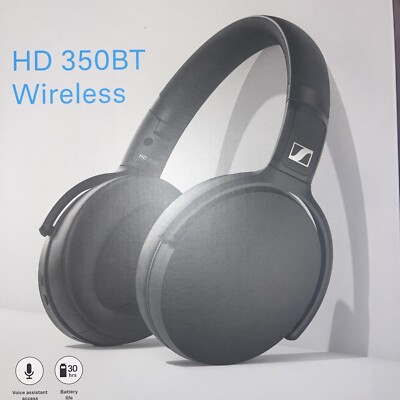 Sennheiser HD 350BT Bluetooth Wireless Headphone 30 Hour Battery
