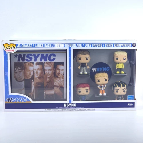 FUNKO Pop Albums NSYNC Vinyl Walmart Exclusive 2021 #19 Fatone Timberlake Bass