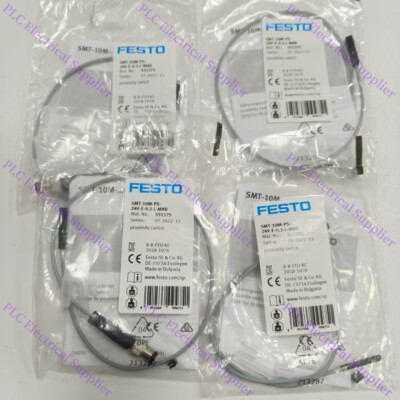 Produktbild von Festo SMT-10M-PS-24V-E-0,3-L-M8D Näherungsschalter 24V M8 – NEU, Made In Germany