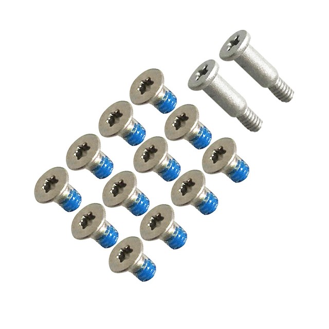 12pcs Bottom Cover & 2pcs Nameplate Screws for Dell XPS 15 9550 9560