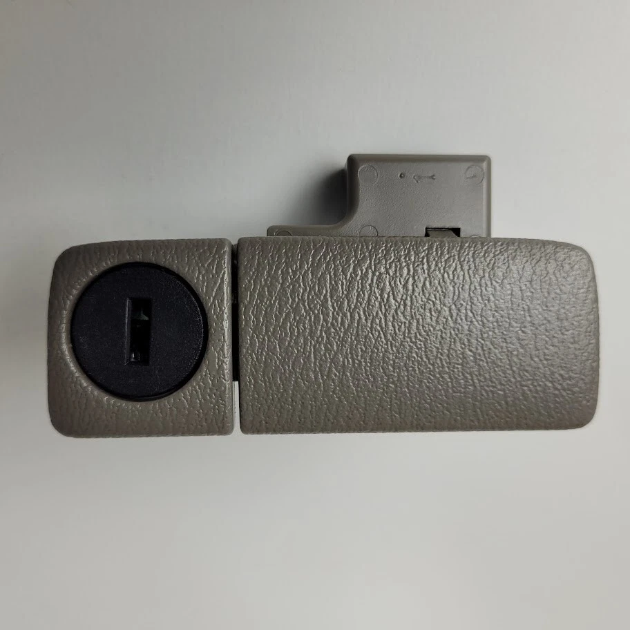 Infiniti I30 2001 guantera manija pestillo bloqueo gris con tornillos sin llave OEM Foto 2 de 3