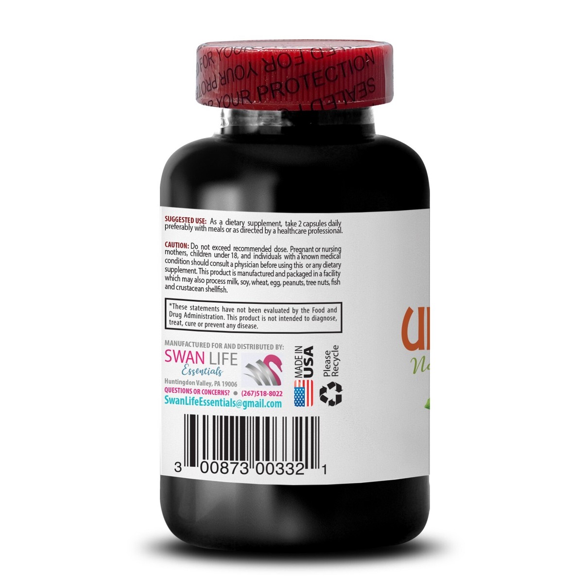 Hydration Boost - URIC ACID COMPLEX - Berry Mix 2 Bottles 120 Caps