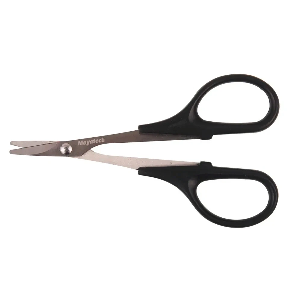 Curved Titanium Coated Scissors for RC Car Truck Body Shell Hobby (US Seller) - Image 3 of 4