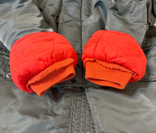 Vintage 60s-70s-80s Flying Parka N-3B Jacket Snorkel Hood Serval Zip Men's Sz L - Picture 24 of 24