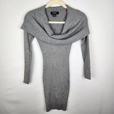 HERA Collection Cowl Neck Sweater Dress Small y2k 2000s