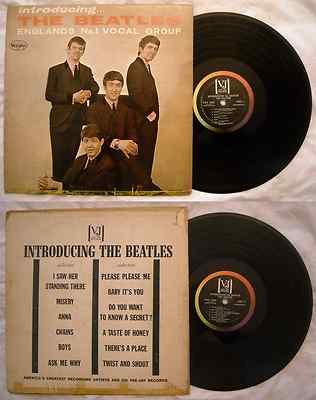 BEATLES - INTRODUING THE BEATLES - Prima Stampa USA - VJ - VJLP 1062 