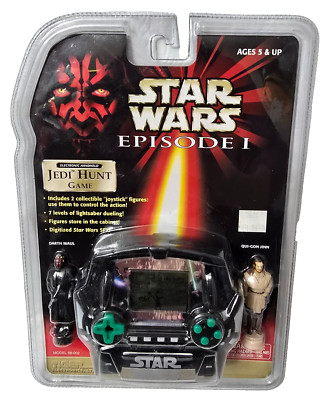 Star Wars Episode 1 Jedi Hunt Video Game Handheld Tiger Electronics Vintage 90s
