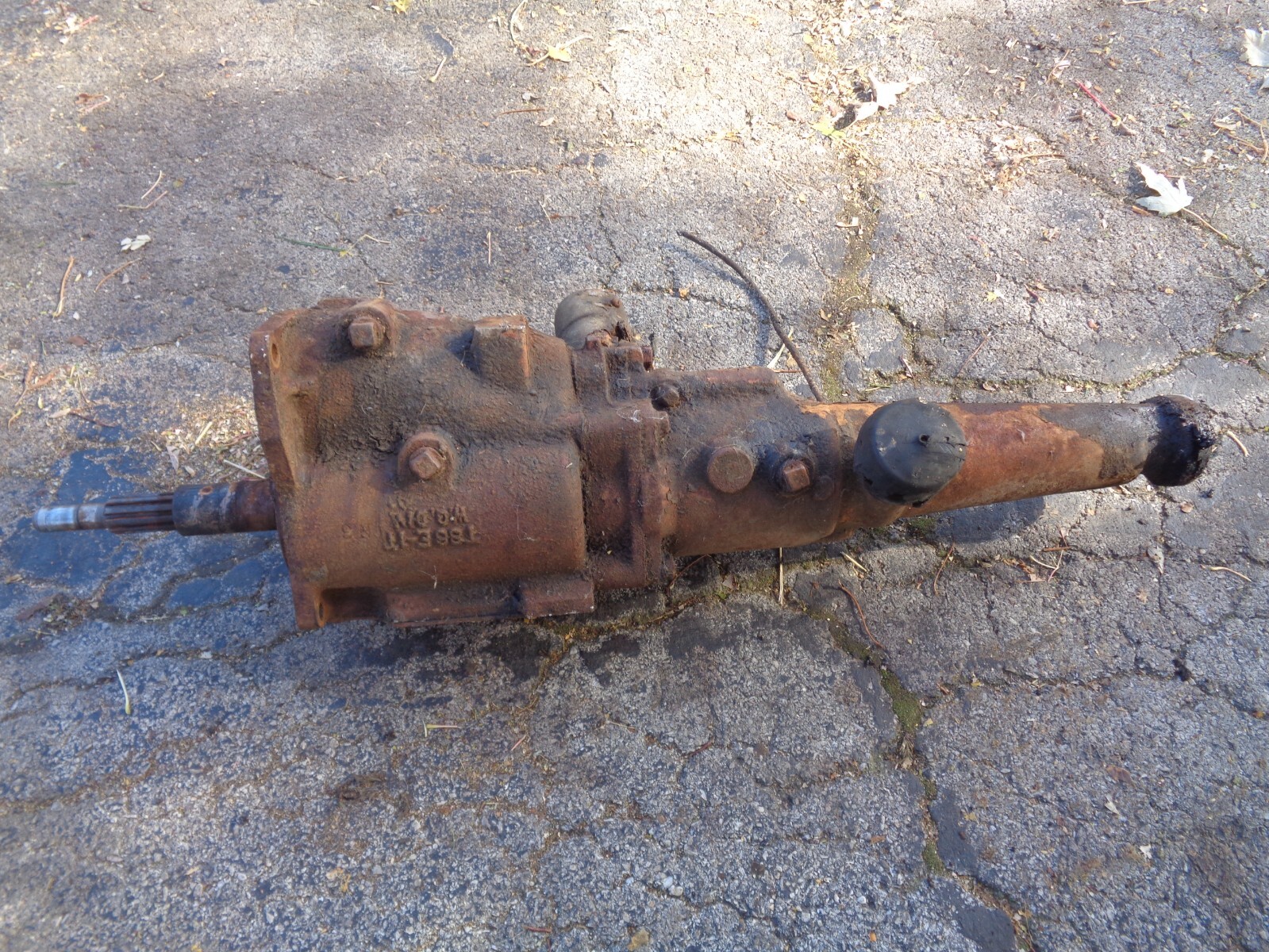 T86 3speed Manual Cast Iron Transmission with Electric