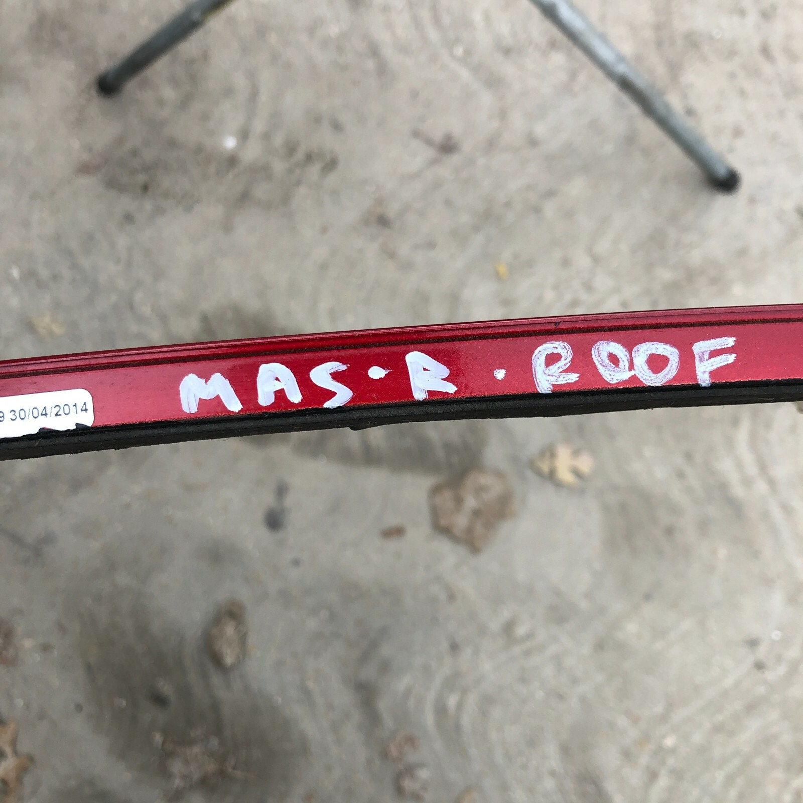 2014 - 2017 Maserati Ghibli Passenger Right Roof Drip Molding Trim OEM 670010746