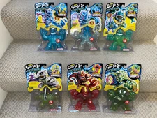 Heroes Of Goo Jit Zu Dino X-Ray Lot of 6 w/ ULTRA RARE Smashadon Terrack Tritops