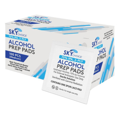 #ad UpTo 3000 Sterile Alcohol Prep Pad box wipes topical antiseptic medical Dental $299.99