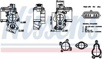 98265 Nissens Agr-Ventil FüR Nissan,Renault,Vauxhall